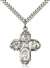 5700SS/24S <br/>Sterling Silver Franciscan 4-Way Pendant