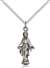 5900SS/18SS <br/>Sterling Silver Miraculous Pendant