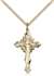 6019GF/18GF <br/>Gold Filled Cross Pendant