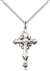 6019SS/18SS <br/>Sterling Silver Cross Pendant