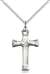 6023SS/18SS <br/>Sterling Silver Cross Pendant