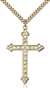 6033GF/24G <br/>Gold Filled Cross Pendant