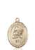 St. Agatha Medal<br/>7003 Oval, 14kt Gold