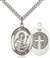 St. Benedict Medal<br/>7008 Oval, Sterling Silver