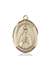 St. Blaise Medal<br/>7010 Oval, 14kt Gold