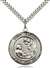 St. Cecilia Medal<br/>7016 Round, Sterling Silver