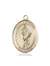 St. Florian Medal<br/>7034 Oval, 14kt Gold