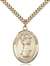 St. Francis of Assisi Medal<br/>7036 Oval, Gold Filled