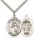 St. Joan of Arc Medal<br/>7053 Oval, Sterling Silver