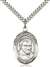 St. Vincent de Paul Medal<br/>7134 Oval, Sterling Silver