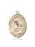 St. Elizabeth Ann Seton Medal<br/>7224 Oval, 14kt Gold