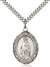 St. Bartholomew the Apostle Medal<br/>7238 Oval, Sterling Silver