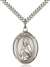 St. Alice Medal<br/>7248 Oval, Sterling Silver