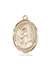 St. Elizabeth of the Visitation Medal<br/>7311 Oval, 14kt Gold