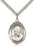 St. Luigi Orione Medal<br/>7326 Oval, Sterling Silver