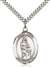 St. Anne Medal<br/>7374 Oval, Sterling Silver