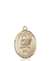 St. Agatha Medal<br/>8003 Oval, 14kt Gold