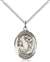 St. Cecilia Medal<br/>8016 Oval, Sterling Silver