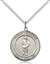 St. Florian Medal<br/>8034 Round, Sterling Silver