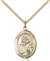 St. Joan Of Arc / Army Medal<br/>8053 Oval, Gold Filled