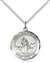 St. Joan of Arc Medal<br/>8053 Round, Sterling Silver