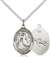 St. Joseph of Cupertino Medal<br/>8057 Oval, Sterling Silver