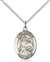 St. Raphael the Archangel Medal<br/>8092 Oval, Sterling Silver