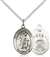 Guardian Angel / Air Force Medal<br/>8118 Oval, Sterling Silver
