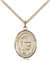 St. Vincent De Paul Medal<br/>8134 Oval, Gold Filled