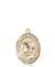 St. Elizabeth Ann Seton Medal<br/>8224 Oval, 14kt Gold