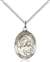 Our Lady of Good Counsel Medal<br/>8287 Oval, Sterling Silver