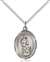 St. Anne Medal<br/>8374 Oval, Sterling Silver