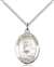 St. Daniel Comboni Medal<br/>8400 Oval, Sterling Silver