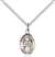 St. Agatha Medal<br/>9003 Oval, Sterling Silver