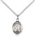 St. Blaise Medal<br/>9010 Oval, Sterling Silver