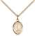 St. Frances Cabrini Medal<br/>9011 Oval, Gold Filled