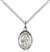 St. Jane of Valois Medal<br/>9029 Oval, Sterling Silver