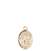 Guardian Angel Medal<br/>9118 Oval, 14kt Gold