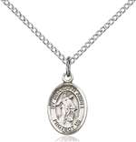 Guardian Angel Medal<br/>9118 Oval, Sterling Silver