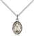 St. Pio of Pietrelcina Medal<br/>9125 Oval, Sterling Silver