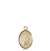 St. Jerome Medal<br/>9135 Oval, 14kt Gold