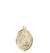 St. Edburga of Winchester Medal<br/>9324 Oval, 14kt Gold