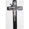 8" BLACK HOLY SPIRIT CRUCIFIX