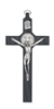 8" BLACK ST. BENEDICT CRUCIFIX