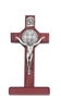 6" CHERRY STNG ST BENEDICT CRUCIFIX