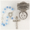 Miraculous Medal Auto Rosary/Visor Clip Set