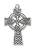 SS CELTIC CROSS 24" CHAIN & BOX