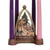 Nativity Advent Candleholder