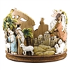 Nativity Advent Candleholder