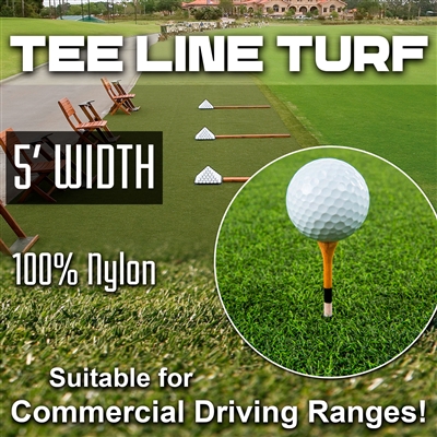 5' x 20' Teezilla Tee Line Golf Turf